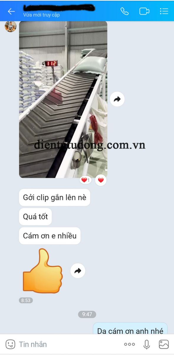 Cảm nhận của khách hàng khi sử dụng bộ đếm sản phẩm