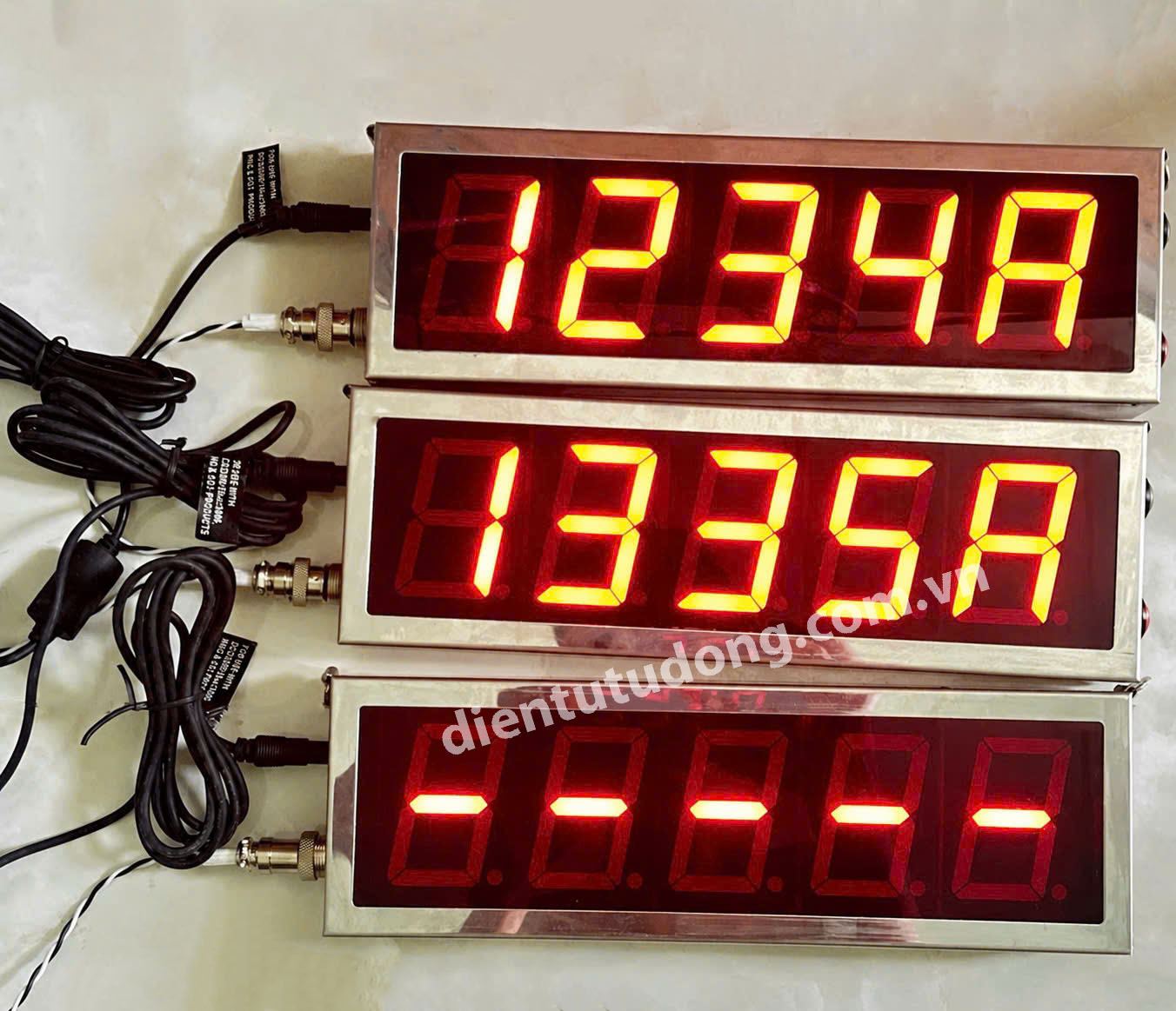 Bảng Led hiển thị dòng điện Amp giao tiếp MODBUS RTU