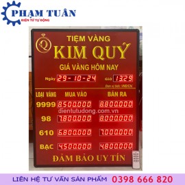 BẢNG GIÁ TIỆM VÀNG 680mm x 880mm