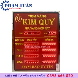 BẢNG GIÁ TIỆM VÀNG 680mm x 680mm