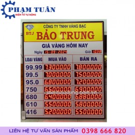BẢNG GIÁ VÀNG ĐIỆN TỬ 1060mm x 1140mm