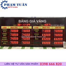 BẢNG GIÁ VÀNG 1260mm x 555mm