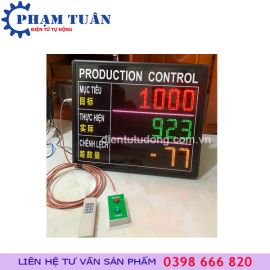 Bảng sản lượng ngành may- đơn hàng anh Hiền tại Bình Dương