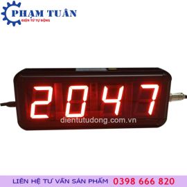 Bộ đếm sản phẩm- đếm số lượng cuộn vải , đơn hàng anh Phúc tại Hà Tĩnh