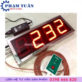 Bộ đếm sản phẩm cơ 4 số lớn