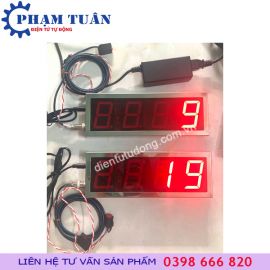 Bộ đếm sản phẩm- đếm số lượng bịt bánh kẹo - đếm đủ số lượng ngưng băng tải- đơn hàng anh Tân Nguyễn tại Đồng Tháp