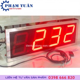 Bộ đếm sản phẩm 4 số lớn-2 mặt- bộ đếm bao - đơn hàng anh Quyết tại Quảng Bình