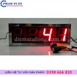 THIẾT BỊ ĐẾM SỐ LƯỢNG 4 SỐ - LED 5 X 7CM - đơn hàng chị Thủy tại Gia Lâm, Hà Nội 