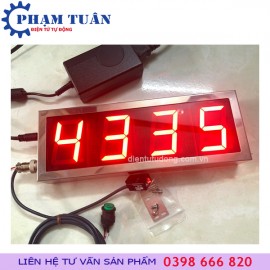 Bộ đếm sản phẩm 4 số - đơn hàng của anh Long tại Bình Phước