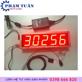 Bộ đếm số lượng sản phẩm 5 số - đơn hàng anh Bằng tại Hà Nội