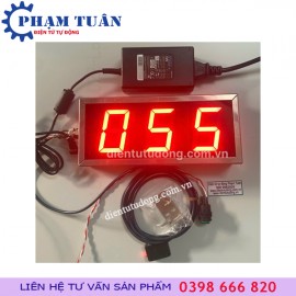 Bộ đếm sản phẩm 3 số- đếm số lượng chiếc lược chạy trên băng chuyền- đơn hàng anh Hậu tại Hà Nội