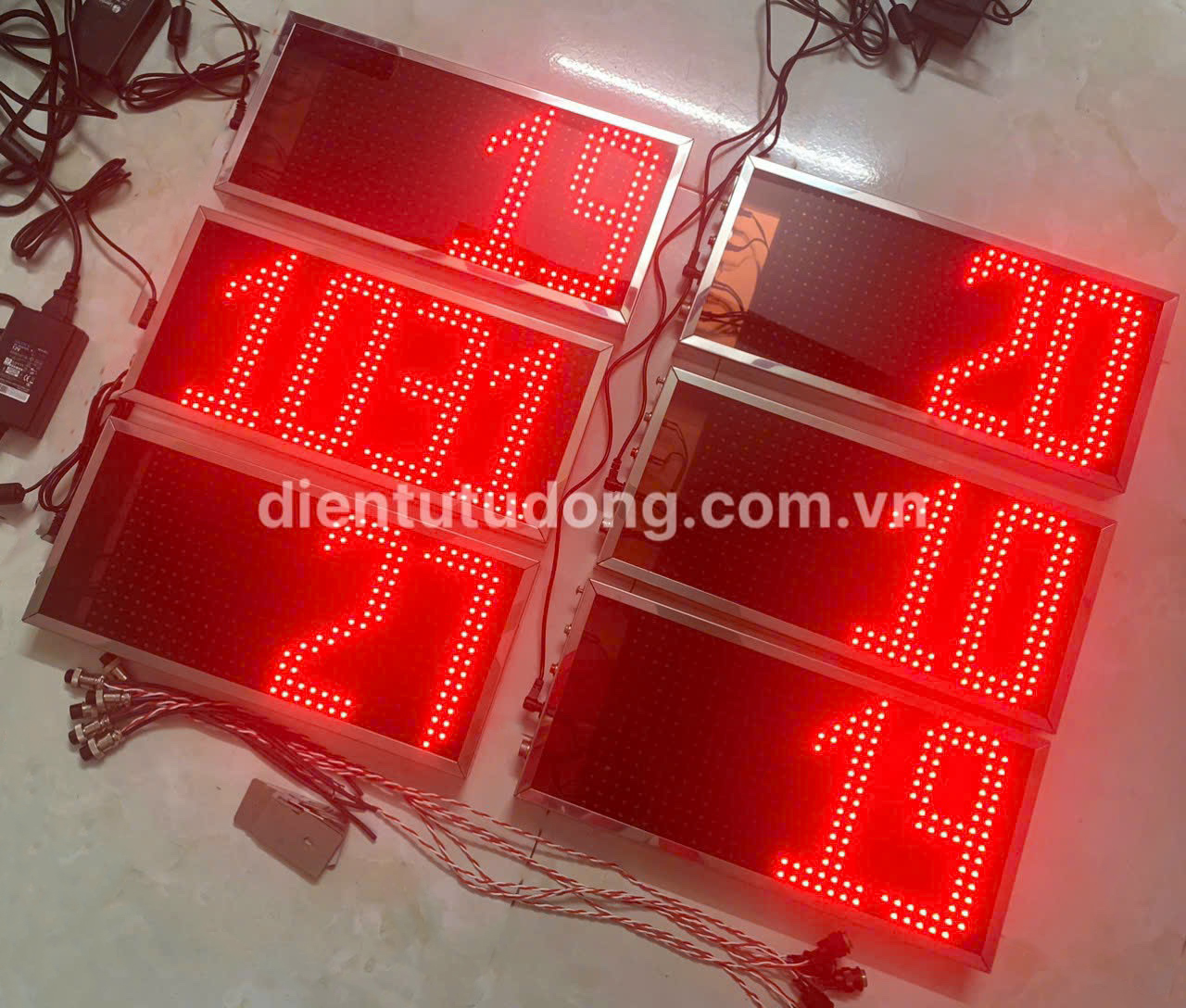 Bộ đếm sản phẩm 4 số - máy đếm bao - tại Lâm Đồng