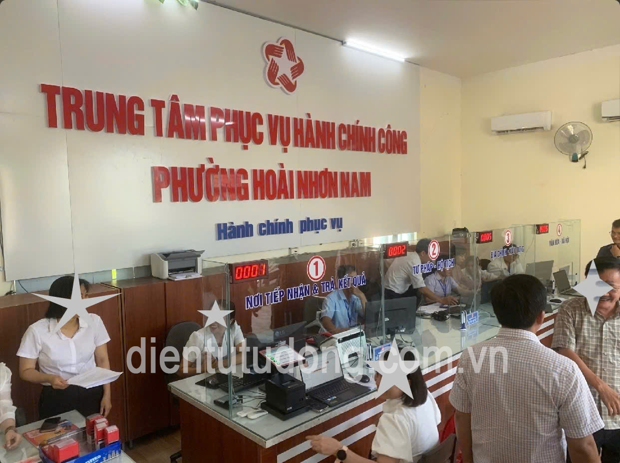 Hệ thống gọi số thứ tự cho trung tâm hành chính công