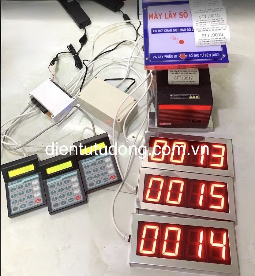 Hệ thống gọi số tự động cho bảo hiểm xã hội Cần Thơ Hệ thống gọi số tự động cho bảo hiểm xã hội Cần Thơ