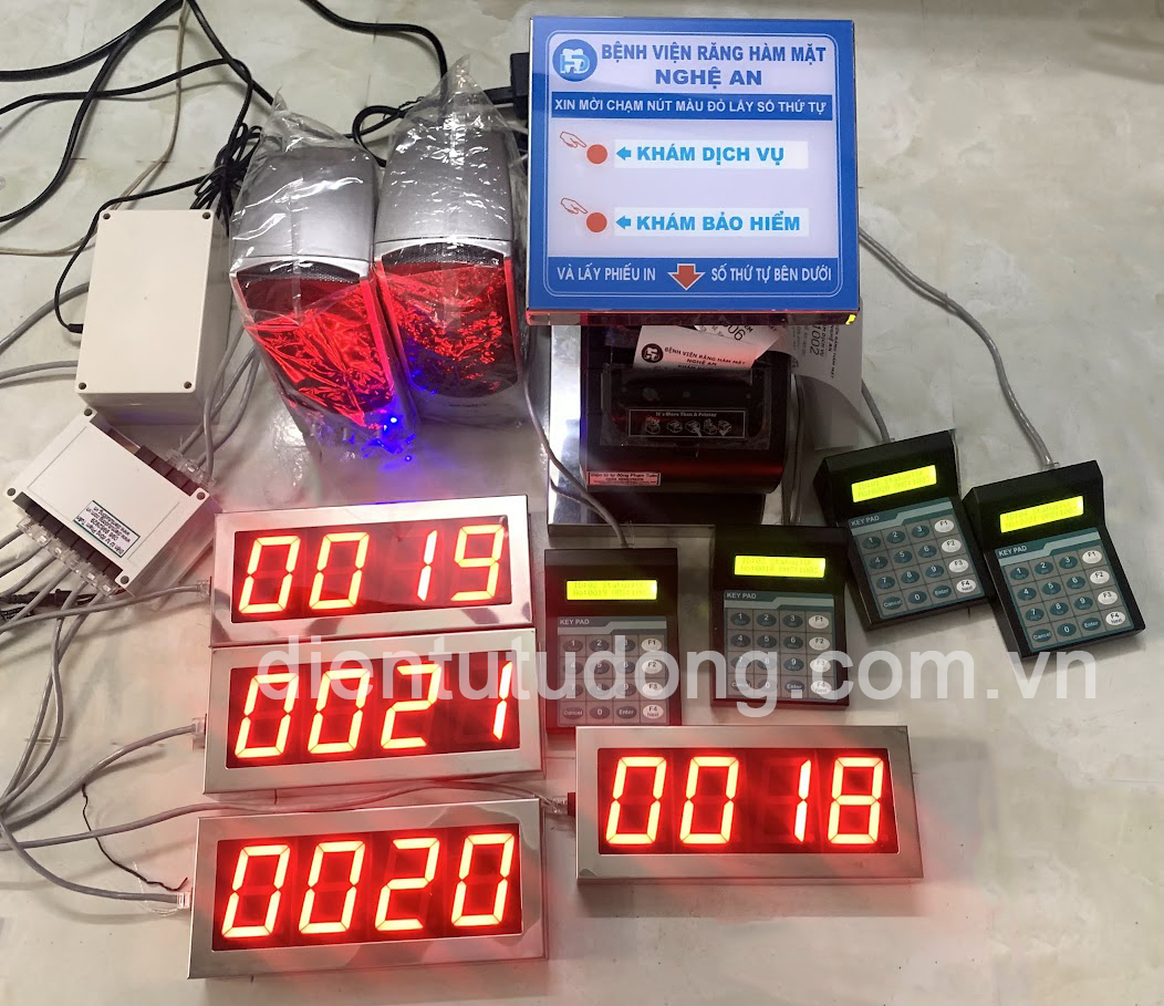 Hệ thống lấy số thứ tự bệnh viện