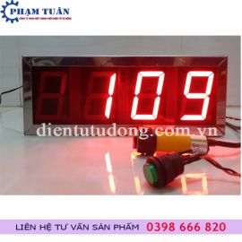 BỘ ĐẾM SẢN PHẨM 4 SỐ - HỘP INOX