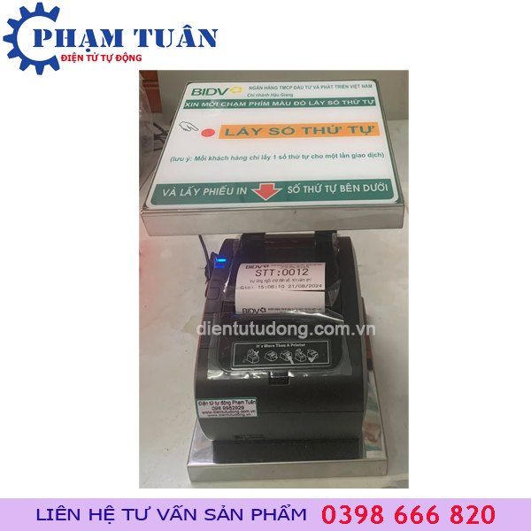 CÁCH SỬ DỤNG MÁY LẤY SỐ THỨ TỰ