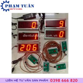 THIẾT BỊ ĐẾM SỐ LƯỢNG 3 SỐ- ĐẾM BẰNG NÚT ẤN RESET, TĂNG- đơn hàng chị Hương tại Hồ Chí Minh